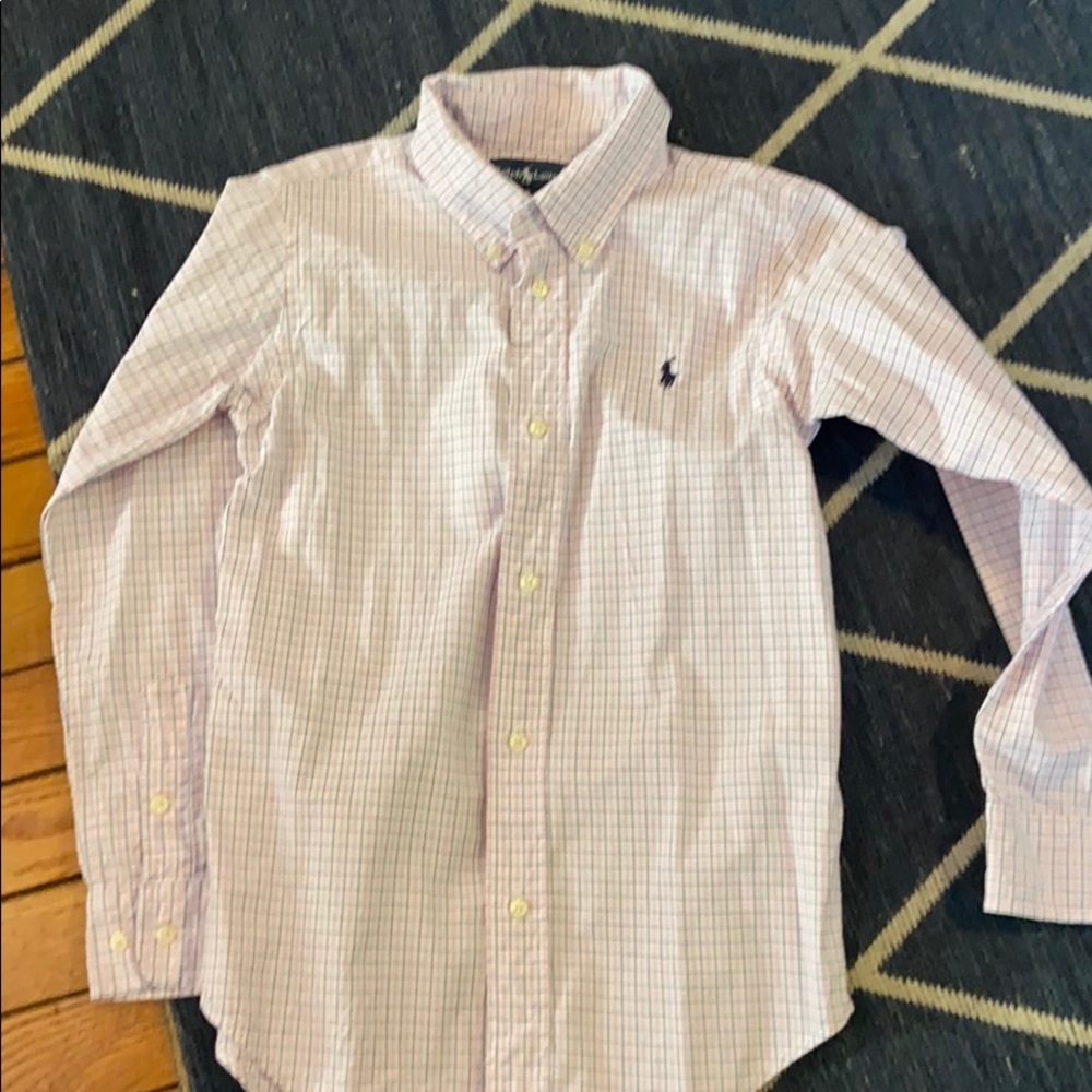 Ralph Lauren cotton size 7 button down